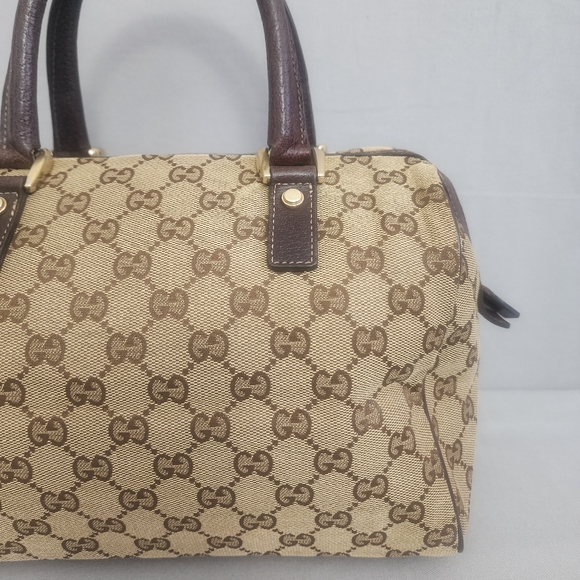 ✨️GUCCI GG Canvas Abbey D-Ring Bowling Bag - Picture 6 of 16